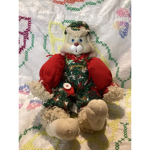 House Of Lloyd Christmas Around the World Hip & Hop Porcelain Bunny Set 1995 - Picture 11 of 15